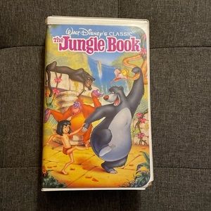 The jungle book vhs movie
